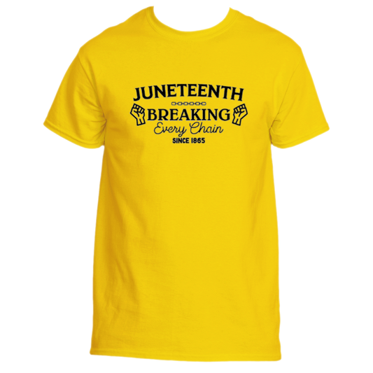 Juneteenth Breaking Every Chain T-shirt