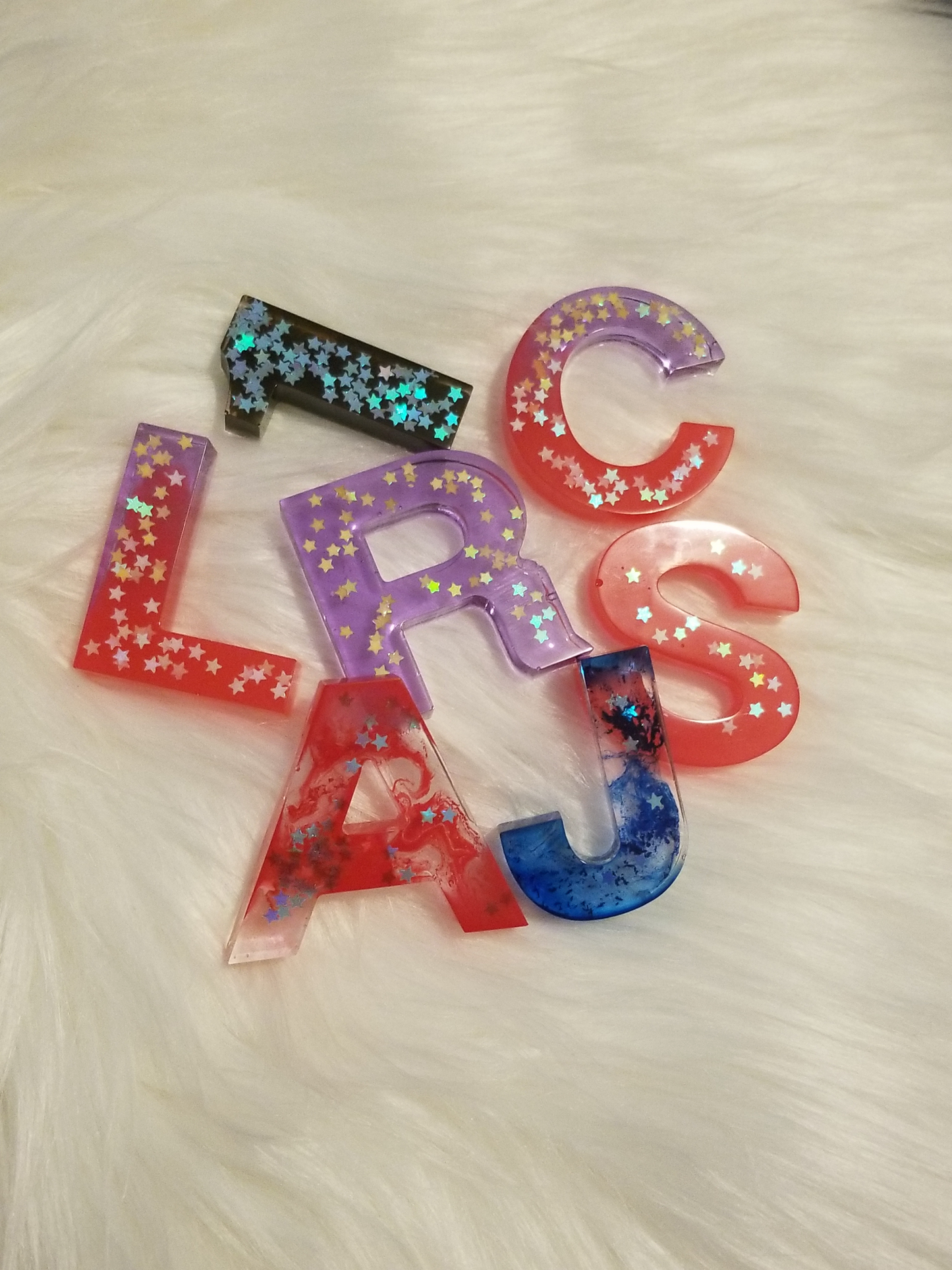 Letter Keychains